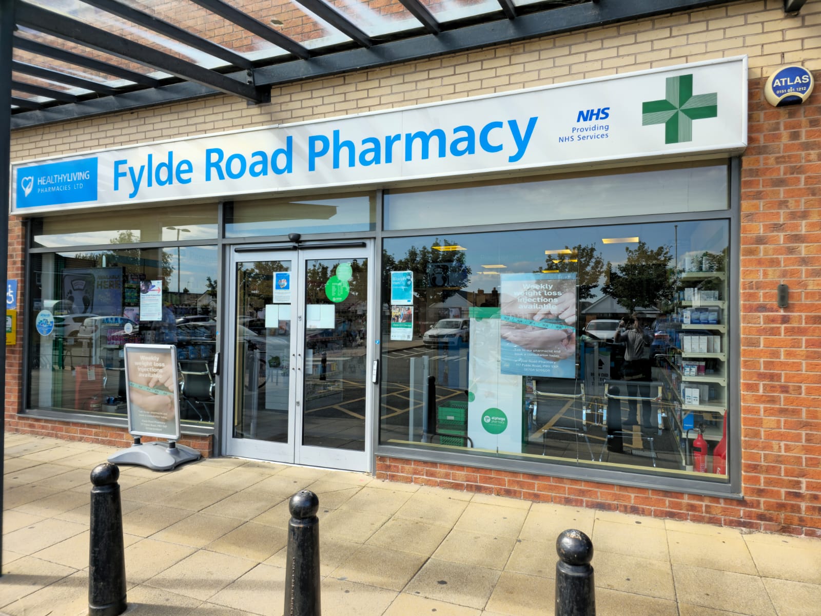 Fylde Road Pharmacy Shop Front